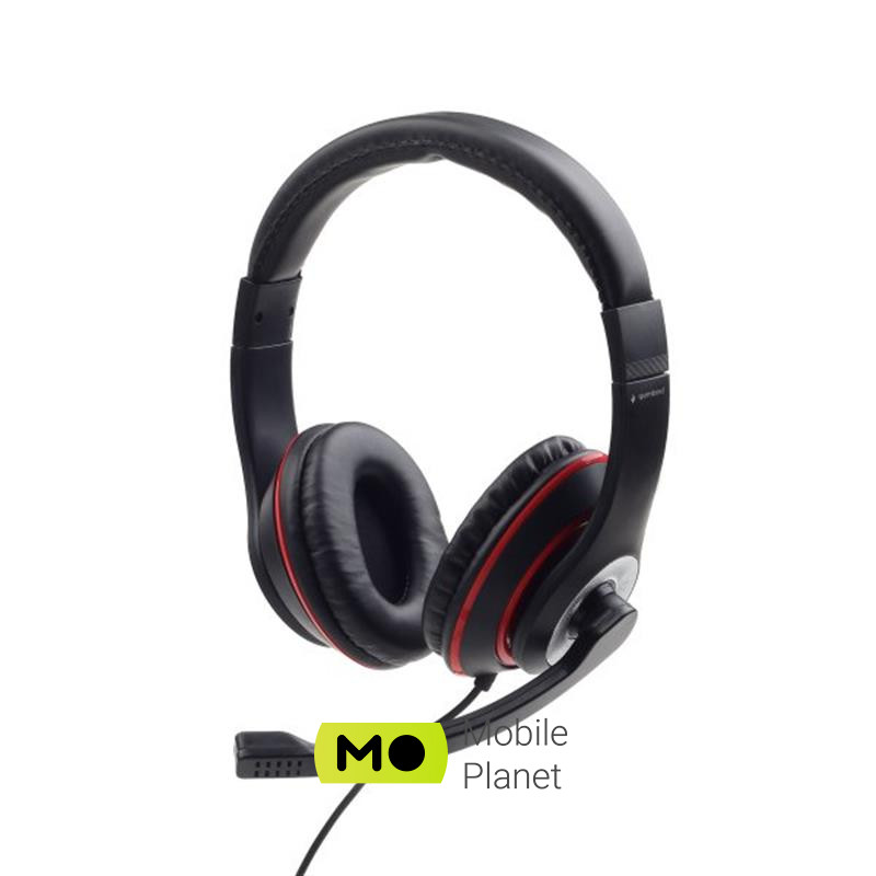 Gembird MHS-03-BKRD Black / Red (UA)