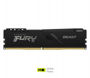 Kingston FURY 16GB (1x16GB) 3600MHz CL18 Beast Black (KF436C18BB/16) EU