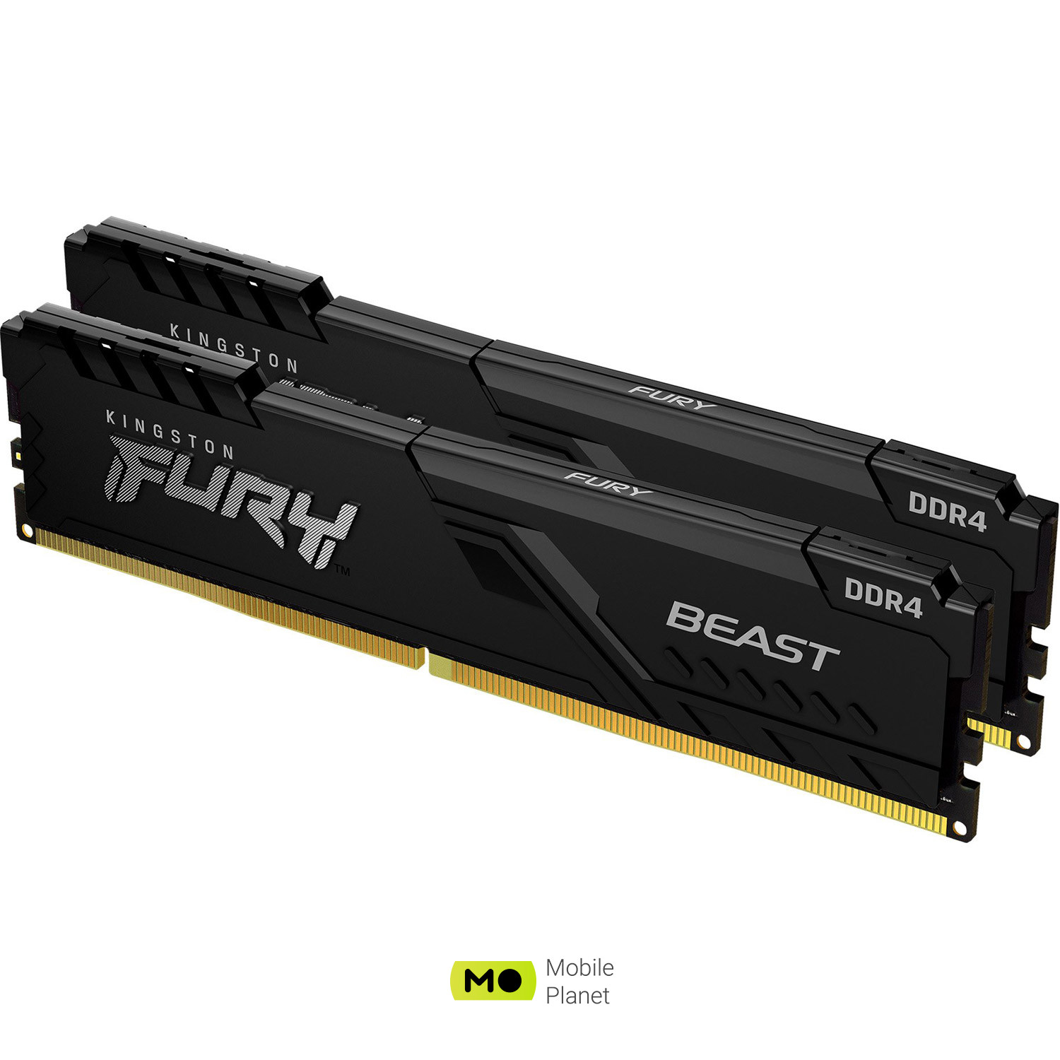 Оперативная память HyperX (Kingston Fury) Beast DDR4 2666MHz 32GB Kit 2x16GB (KF426C16BBK2/32) (UA)