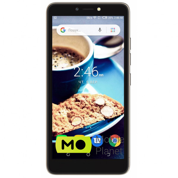 Мобильный телефон TECNO POP 2F (B1G) 1/16GB Dual Sim Champagne Gold (4895180766008) (UA)