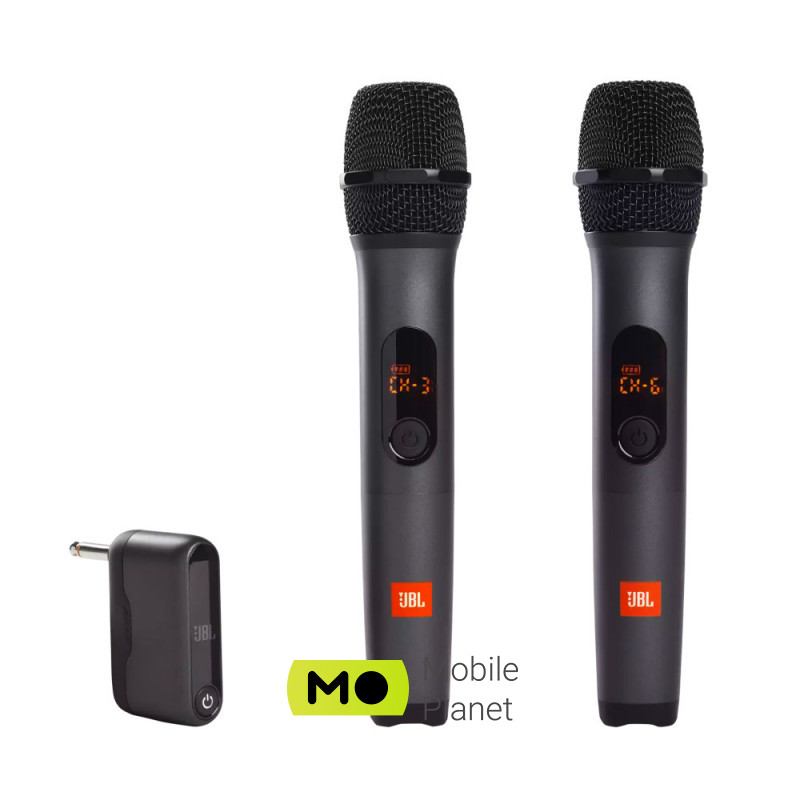 JBL Wireless Microphone Set - Black (JBLWIRELESSMIC)