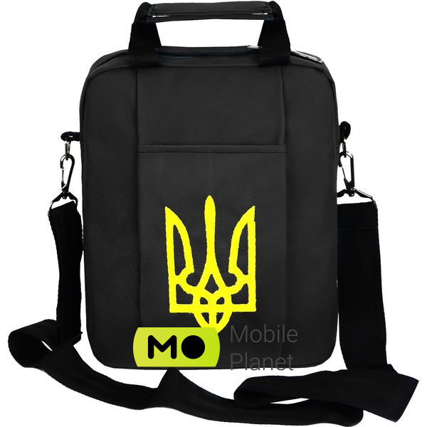 Сумка для ноутбука 10 PORTO LN-10-02BK Trizub Black (LN1002BK_TRIZ) (UA)