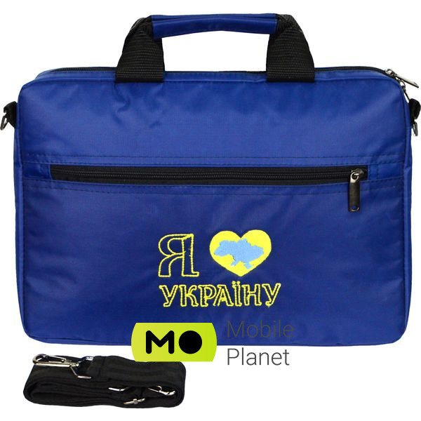 Сумка для ноутбука 13.3 PORTO PN13 LoveUkraine Dark Blue (PN13DB_LoveUkr) (UA)