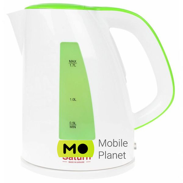 Електрочайник Saturn ST-EK8436U White / Lt.Green