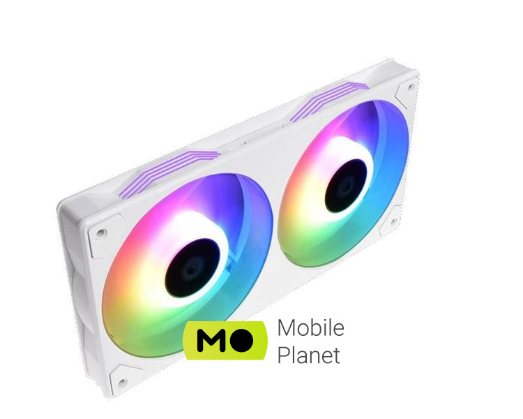 Вентилятор ID-Cooling Icefan 240 ARGB Snow (UA)
