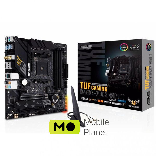 Материнська плата ASUS TUF GAMING B550M-PLUS WIFI II (90MB19Y0-M0EAY0) (UA)