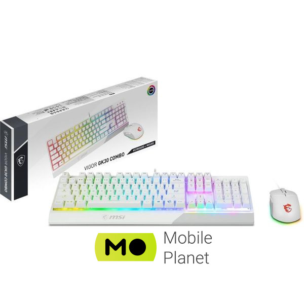 Комплект MSI Vigor GK30 Combo UA White (S11-04UA302-CLA) (UA)