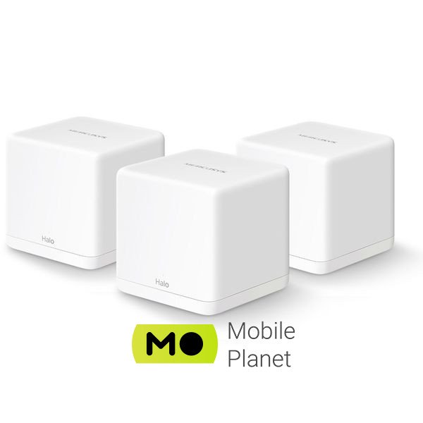 Wi-Fi Mesh система MERCUSYS Halo H30G 3-pack (UA)