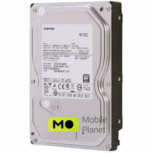 Жесткий диск 3.5 500Gb Toshiba (DT01ACA050) (UA)