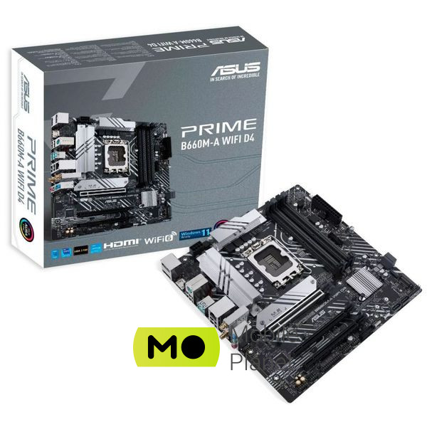 Материнська плата ASUS PRIME B660M-A WIFI D4 (90MB1AE0-M1EAY0) (UA)