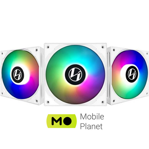 Кулер для корпусу Lian Li ST120-3 Triple White (G99.12ST3W.00) (UA)