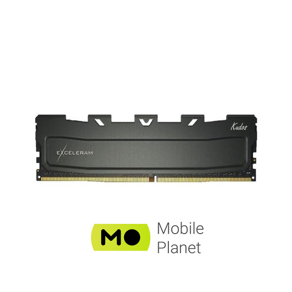 Оперативна пам'ять DDR4 8GB 3200 MHz Black Kudos eXceleram (EKBLACK4083222A) (UA)