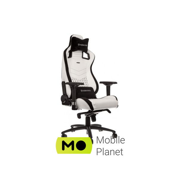 Ігрове крісло Noblechairs Epic White/Black (NBL-PU-WHT-001) (UA)