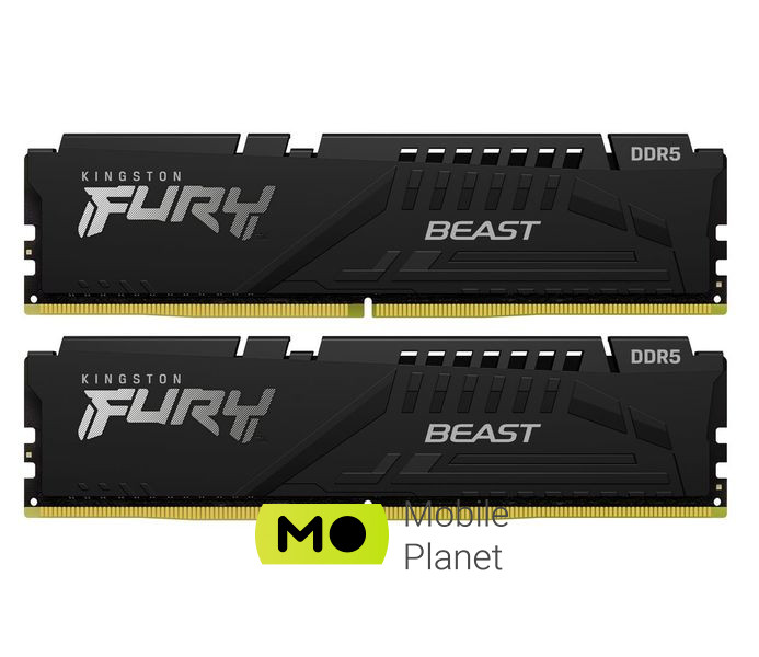Оперативна пам'ять Kingston FURY 32GB (2x16GB) 5600MHz CL40 Beast Black (KF556C40BBK2-32) EU