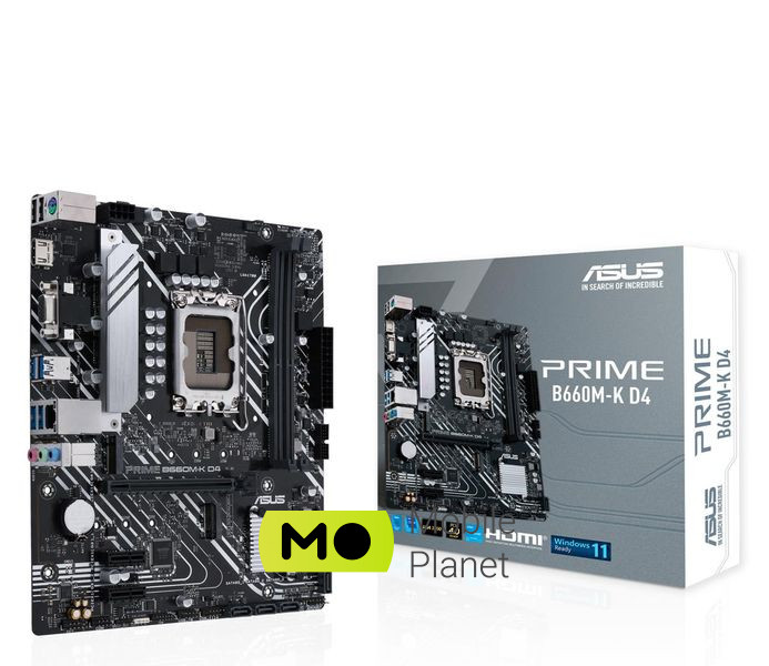 Материнська плата ASUS PRIME B660M-K DDR4 (90MB1950-M0EAY0) EU