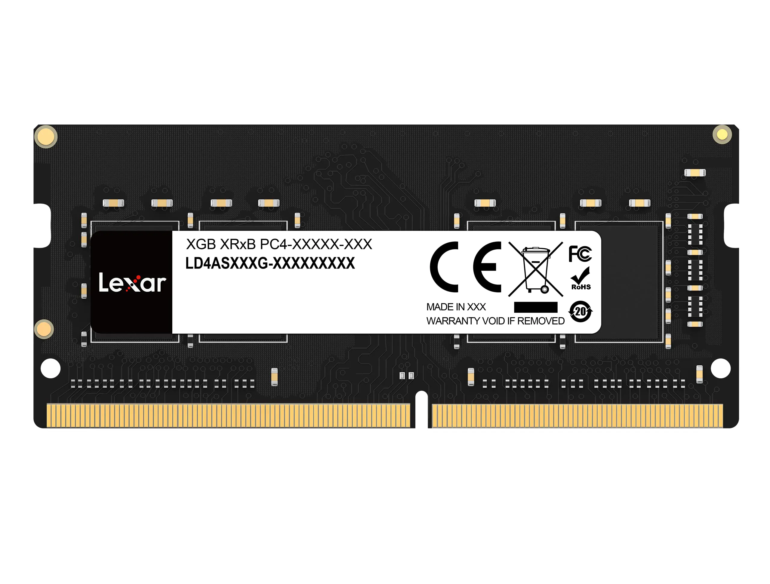 Оперативная память Lexar 8GB (1x8GB) 3200MHz CL19 (LD4AS008G-B3200GSST) EU