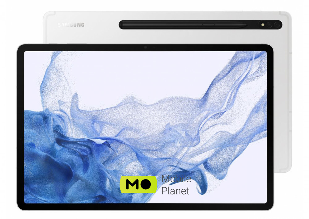 Планшет Samsung Galaxy Tab S8+ 8/256GB 5G Silver (SM-X806BZSB)