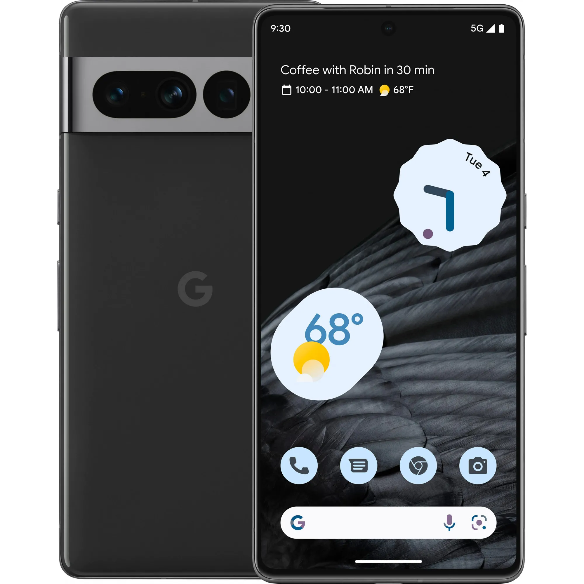 Мобільний телефон Google Pixel 7 Pro 12/128GB Obsidian