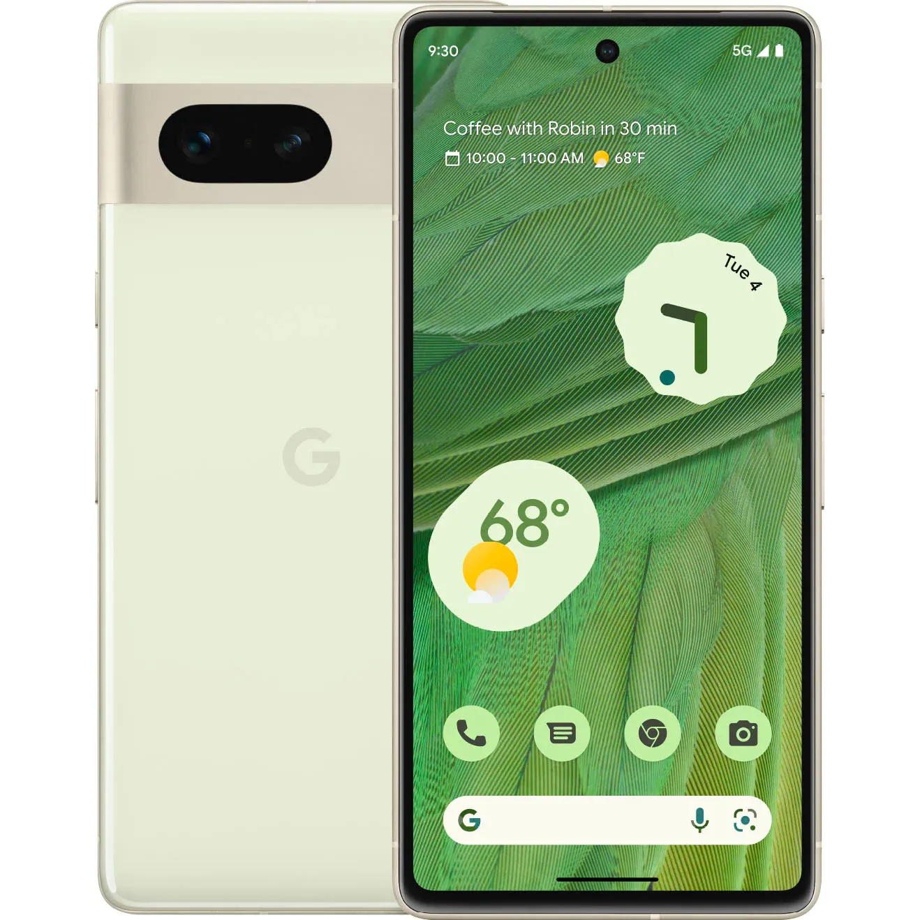 Мобільний телефон Google Pixel 7 5G 8/128GB Lemongrass