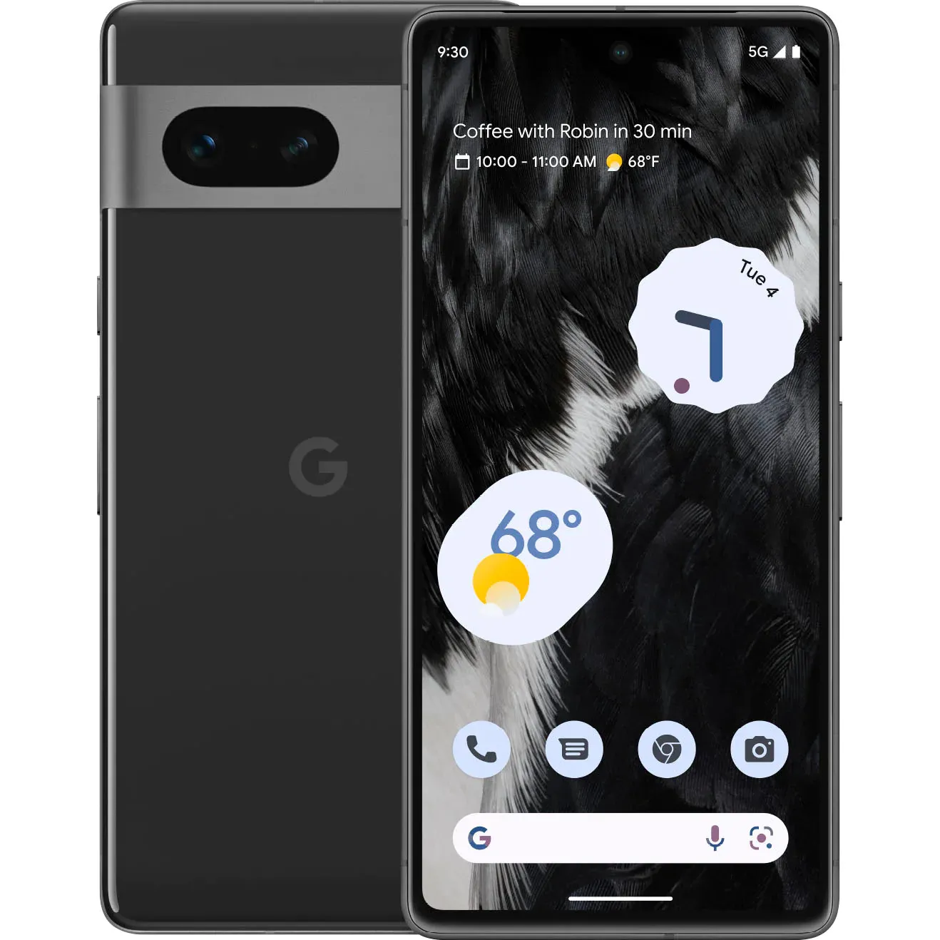Мобільний телефон Google Pixel 7 5G 8/128GB Obsidian