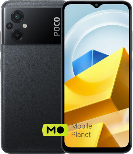 Xiaomi Poco M5 4/128GB Black Europe