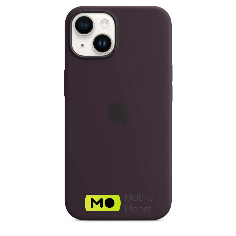 Apple Silicone Case з MagSafe Elderberry (MPT03) для iPhone 14