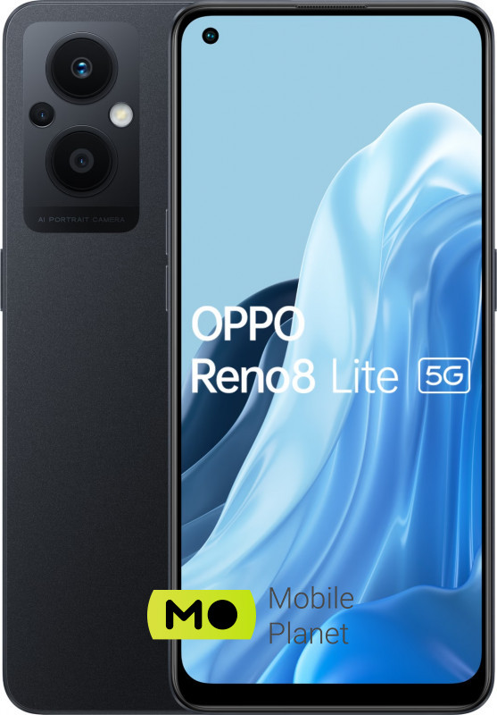 Мобильный телефон OPPO Reno 8 Lite 5G 8/128GB Cosmic Black