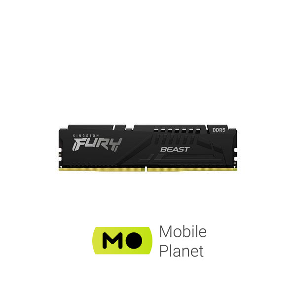 Оперативная память DDR5 16GB 5600 MHz Beast AM5 Black Kingston Fury (ex.HyperX) (KF556C36BBE-16) (UA)
