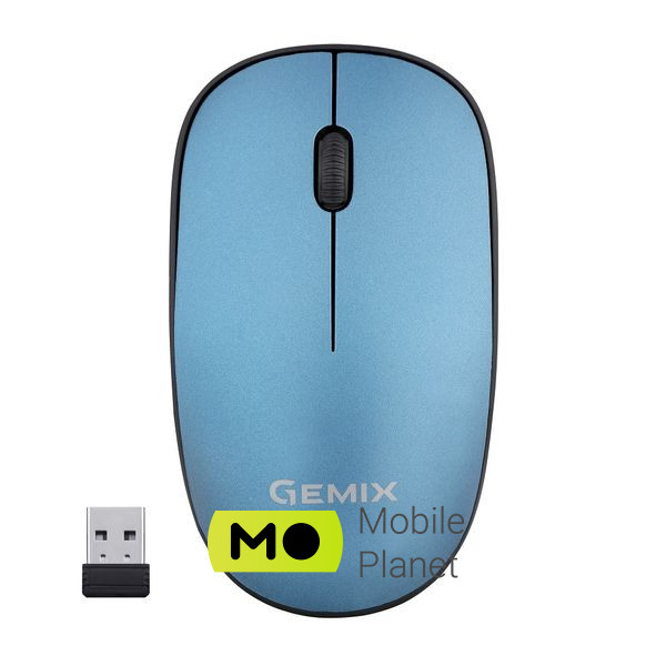 Миша Gemix GM195 Wireless Blue (GM195Bl) (UA)