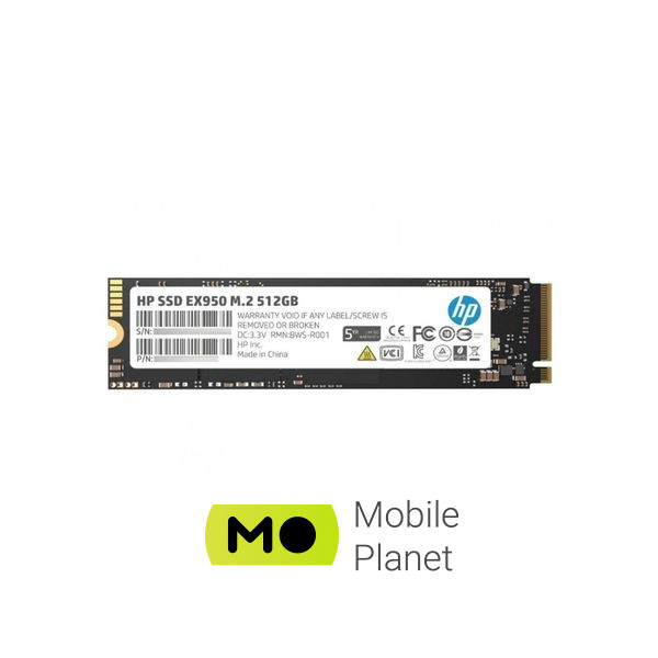 SSD диск M.2 2280 512GB EX950 HP (5MS22AA#ABB) (UA)