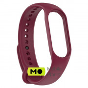 Ремінець для фітнес браслета Armorstandart для Xiaomi Mi Band 7/6/5 New Style Marsala (ARM61899) (UA)