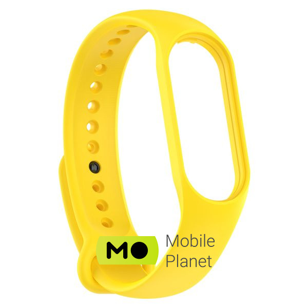 Ремінець для фітнес браслета Armorstandart для Xiaomi Mi Band 7/6/5 New Style Yellow (ARM61898) (UA)