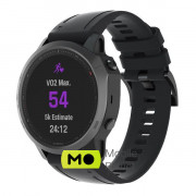 Ремінець для смарт-годинника Armorstandart Silicone 20mm для Garmin Fenix ​​5s/6s Black (ARM60799) (UA)