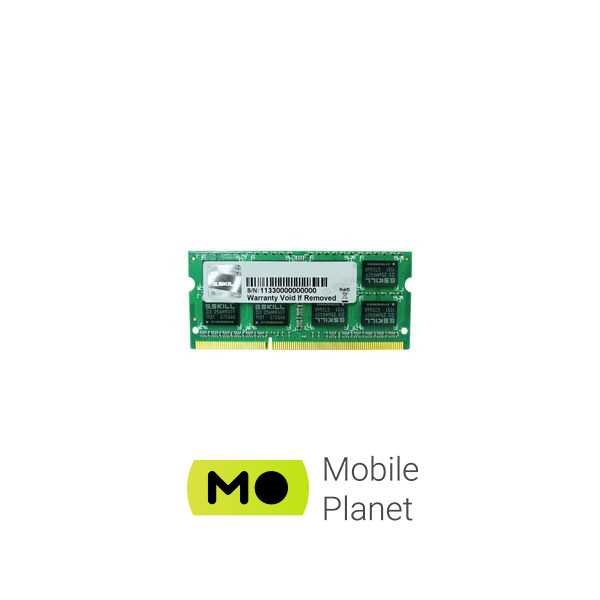 Оперативная память SoDIMM DDR3L 8GB 1600 MHz G.Skill (F3-1600C11S-8GSL) (UA)