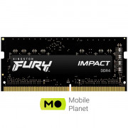 SoDIMM DDR4 16GB 3200 МГц Impact Kingston Fury (ex.HyperX) (KF432S20IB/16) (UA)