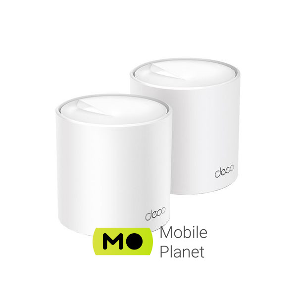 Точка доступу Wi-Fi TP-Link DECO-X50-2-PACK (UA)