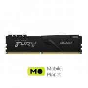 DDR4 16GB 3200 MHz Beast Black Kingston Fury (ex.HyperX) (KF432C16BB/16) (UA)
