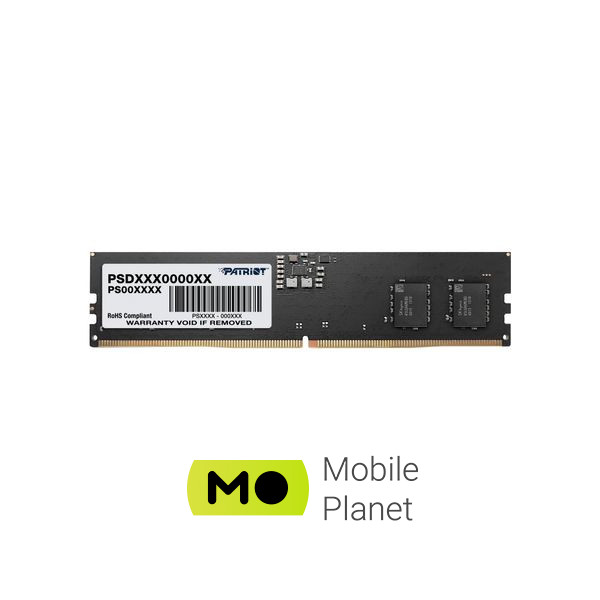 Оперативная память DDR5 8GB 4800 MHz Signature Patriot (PSD58G480041) (UA)