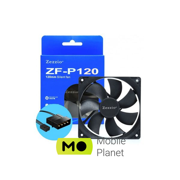Кулер для корпуса Zezzio ZF-P120 (UA)
