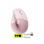 Logitech Lift Vertical Ergonomic Wireless/Bluetooth Rose (910-006478) (UA)