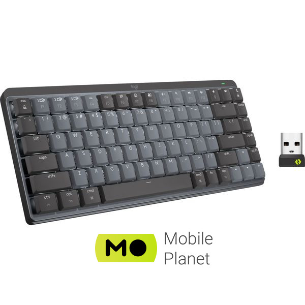 Клавіатура Logitech MX Mechanical Mini Minimalist Graphite (920-010780) (UA)