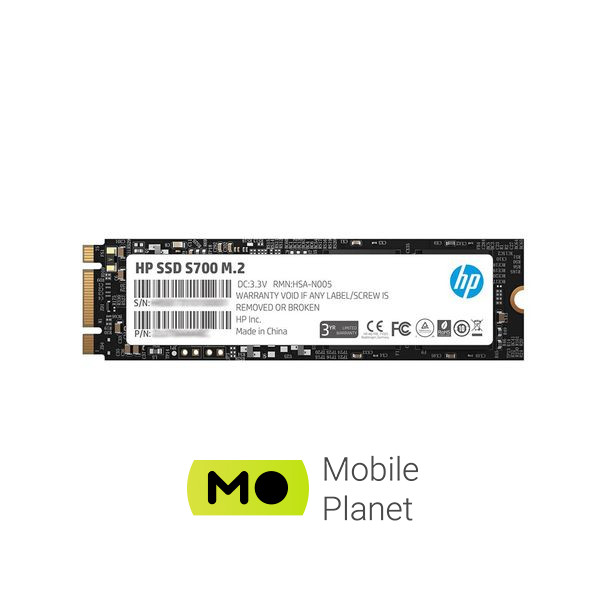 SSD диск M.2 2280 500GB S700 HP (2LU80AA#ABB) (UA)