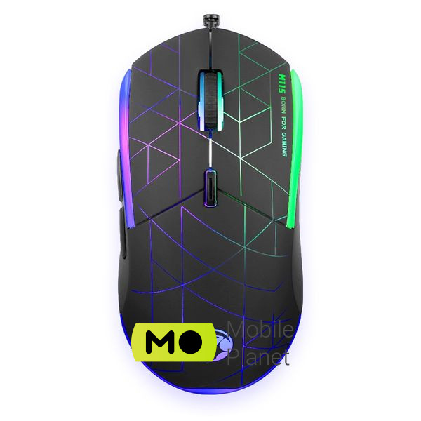 Миша Marvo M115 USB Black (M115) (UA)
