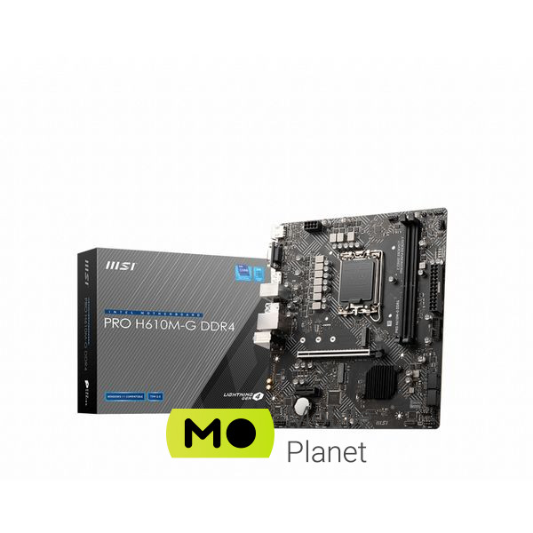 Материнська плата MSI PRO H610M-G DDR4 (UA)
