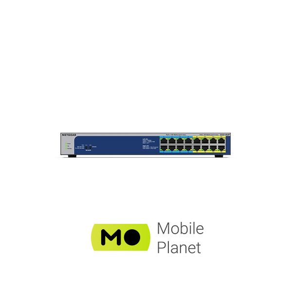 Netgear GS516UP-100EUS (UA)