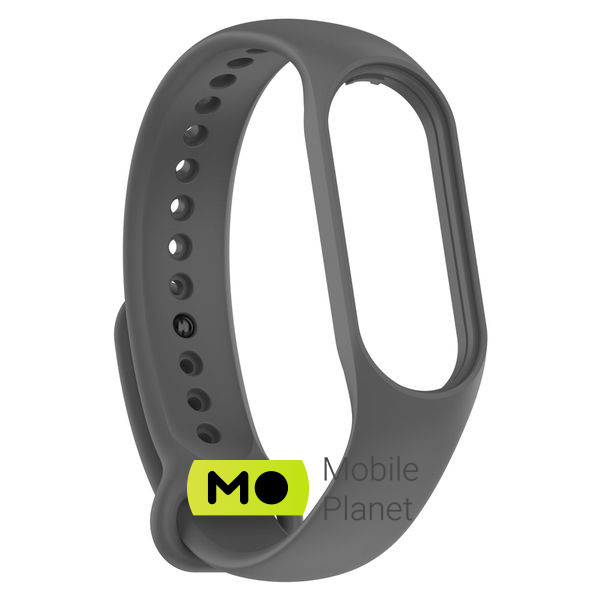 Ремінець для фітнес браслета Armorstandart Xiaomi Mi Band 7/6/5 New Style Platinum Grey (ARM61895) (UA)