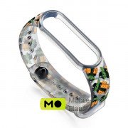 Ремешок для фитнес браслета Armorstandart This is the Way для Xiaomi Mi Band 7/6/5 BY Transparent (ARM59267) (UA)