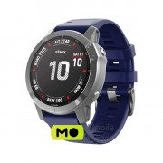 Ремінець для смарт-годинника Armorstandart Silicone 22mm для Garmin Fenix ​​5/6 Dark Blue (ARM60807) (UA)
