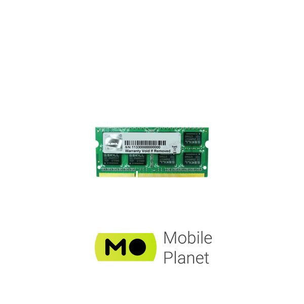 Оперативная память SoDIMM DDR3L 8GB 1600 MHz G.Skill (F3-1600C11S-8GSL) (UA)