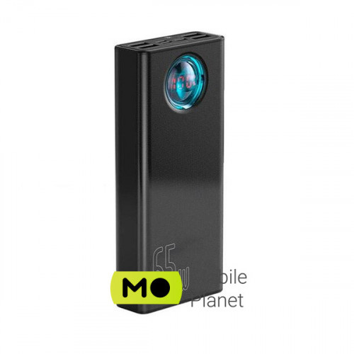 Power Bank Baseus Amblight Digital Display Quick Charge 65W 30000mAh Black PPLG-A01